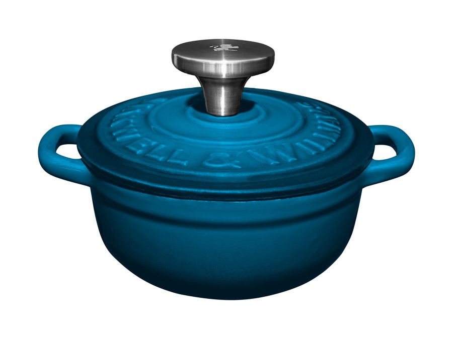 Maxwell & Williams POTS Maxwell & Williams Cast Iron Cocotte 260ml Midnight Blue SE0020