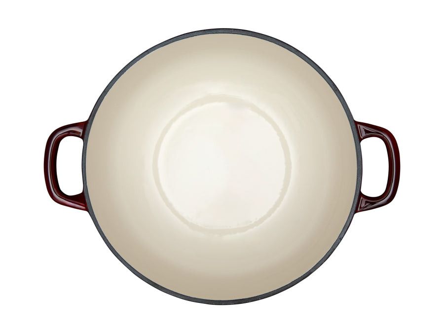Maxwell & Williams POTS Maxwell & Williams Cast Iron Round Casserole 3.3L Merlot SE0034
