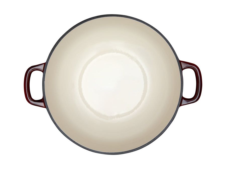Maxwell & Williams POTS Maxwell & Williams Cast Iron Round Casserole 4L Merlot SE0036