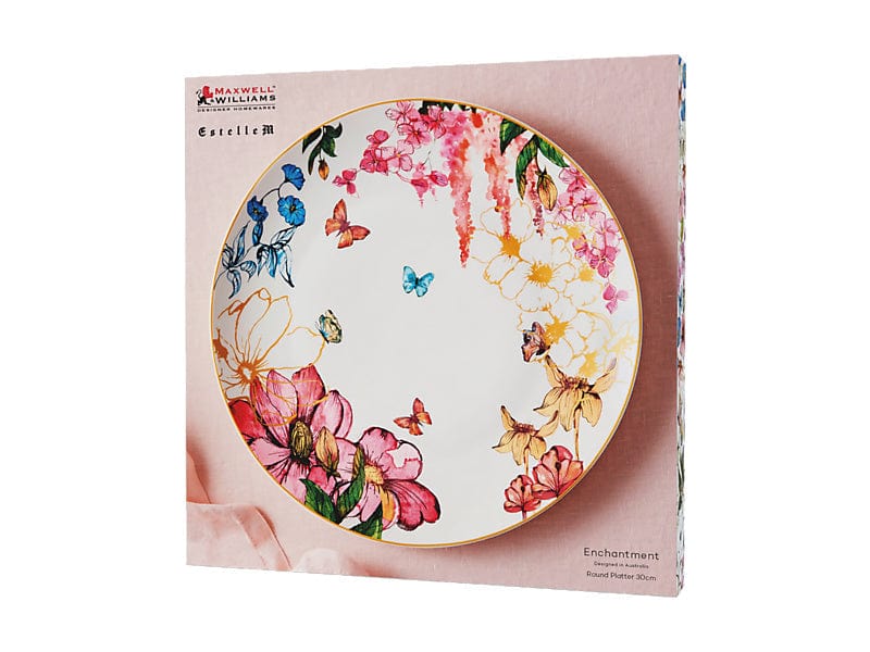 Maxwell & Williams Serving Platter Maxwell & Williams Enchantment Round Platter 30cm YD0091