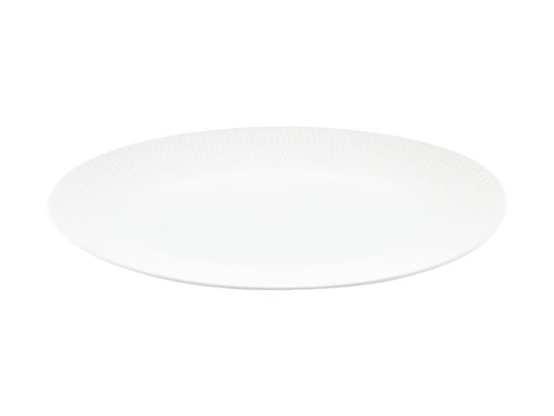 Maxwell & Williams Serving Platter Maxwell & Williams White Basics Diamonds Oval Platter 36x25cm DV0246