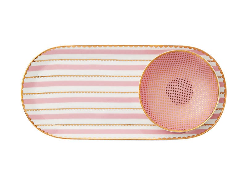 Maxwell & Williams Side Plate Maxwell & Williams Teas & C’s Regency Platter & Dish Set Pink HV0501 (7764527939673)