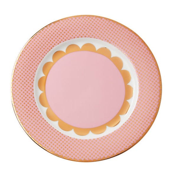 Maxwell & Williams Side Plate Maxwell & Williams Teas & C’s Regency Rim Plate Pink 19.5cm HV0499