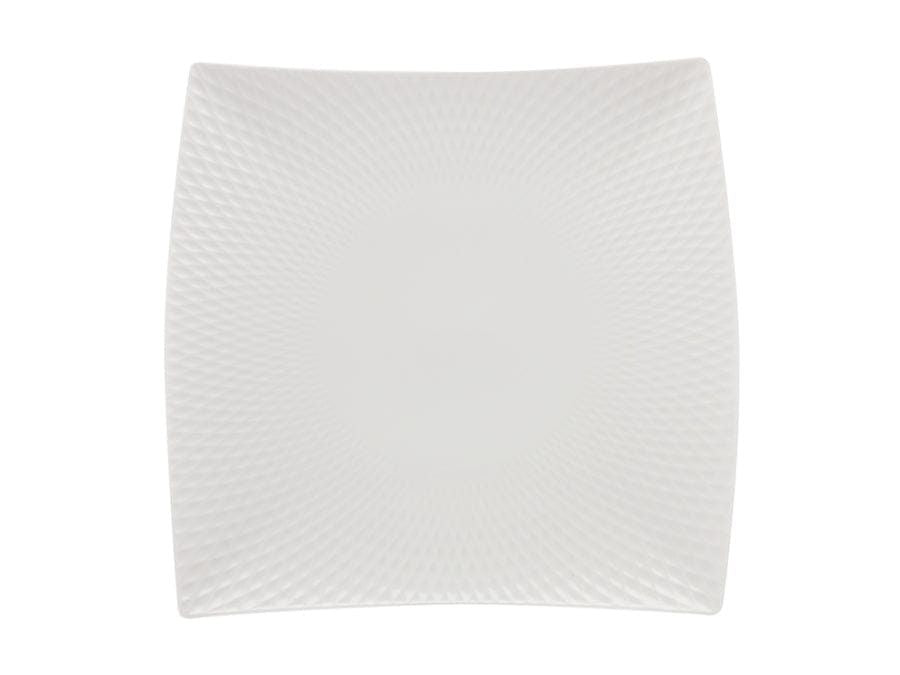 Maxwell & Williams Square Plate Maxwell & Williams White Basics Diamonds Square Platter 30.5cm JX260130