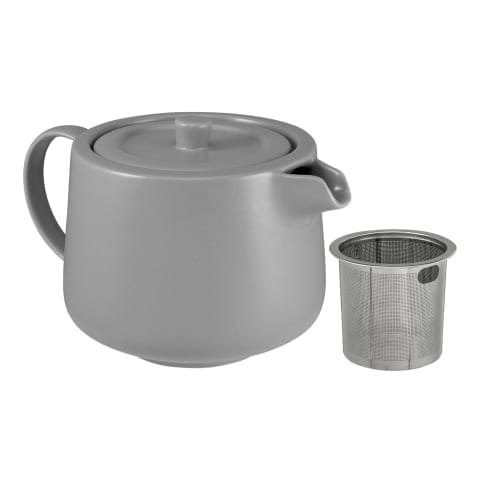 Maxwell & Williams Teapot Maxwell & Williams Cafe Life Teapot With Infuser 500ML Grey DI0568