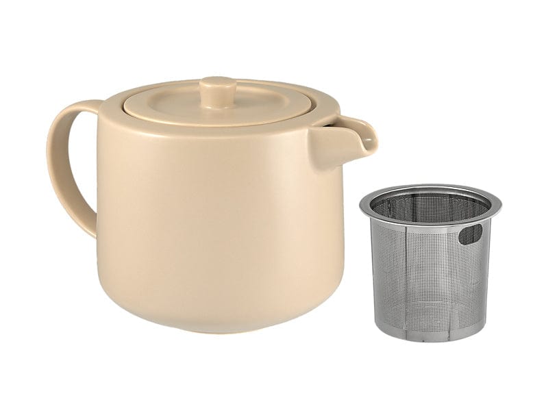 Maxwell & Williams Teapot Maxwell & Williams Cafe Life Teapot With Infuser 500ML Sand DI0512