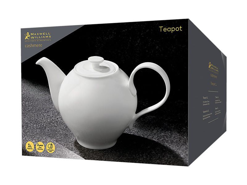 Maxwell & Williams Teapot Maxwell & Williams Cashmere Round Teapot 1 Liter RF0047
