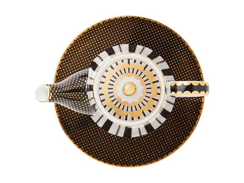 Maxwell & Williams Teapot Maxwell & Williams Teas & C'S Tea for One With Infuser Black 340ml HV0481 (7764270547033)