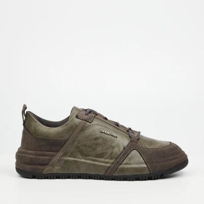 Mazerata Casual Shoes Mazerata Giger 2 Faux Wax Faux/ Suede Sneaker Grey (7805238149209)