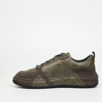 Mazerata Casual Shoes Mazerata Giger 2 Faux Wax Faux/ Suede Sneaker Grey (7805238149209)