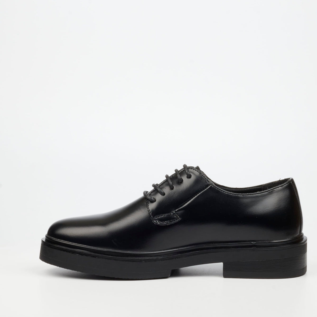 Mazerata Casual Shoes Mazerata Mens Elia 1 Faux Wax Shoes – Black