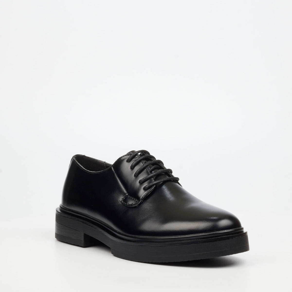 Mazerata Casual Shoes Mazerata Mens Elia 1 Faux Wax Shoes – Black