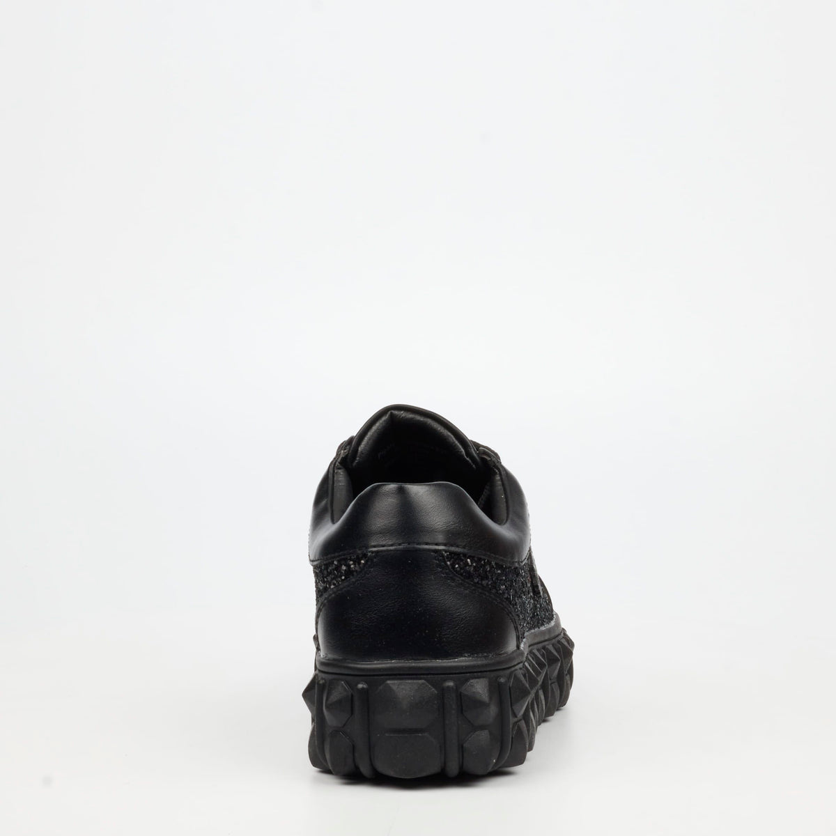 Mazerata Casual Shoes Mazerata Mens Pigale 10 Rhinestone Sneakers – Black