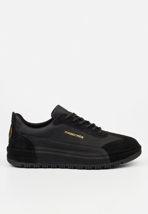 Mazerata Casual Shoes Mazerata Perlo 1 faux suede - black (7508406632537)