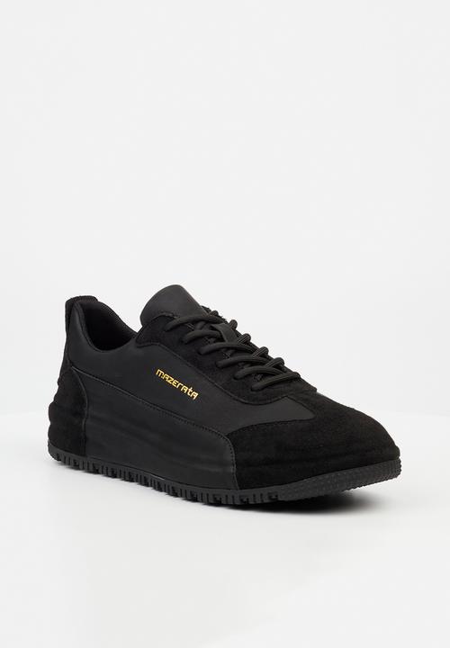 Mazerata Casual Shoes Mazerata Perlo 1 faux suede - black (7508406632537)