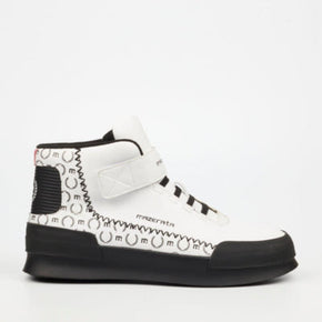 Mazerata Sneakers Mazerata Valentino 1 Print Boot White (7514626031705)