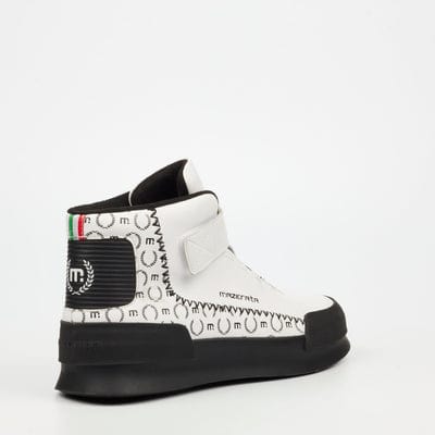Mazerata Sneakers Mazerata Valentino 1 Print Boot White (7514626031705)
