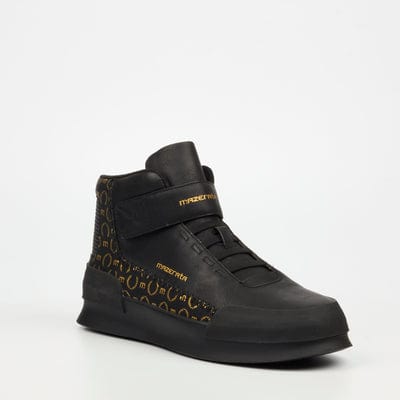 Mazerata Sneakers Size Uk Five Mazerata Valentino 1 Print Boot Black (7514629963865)