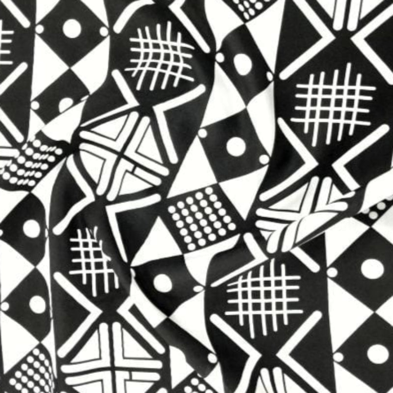 mazz Mini Matt Fabric Printed Mini Matt Design 2 MaXhosa Collection 140 cm (7821301547097)