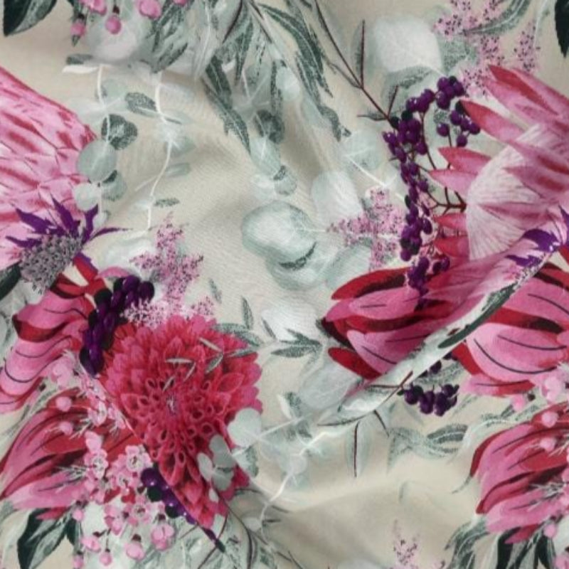 mazz Mini Matt Fabric Printed Mini Matt Design 66 Fynbos Collection  140 cm (7821264257113)