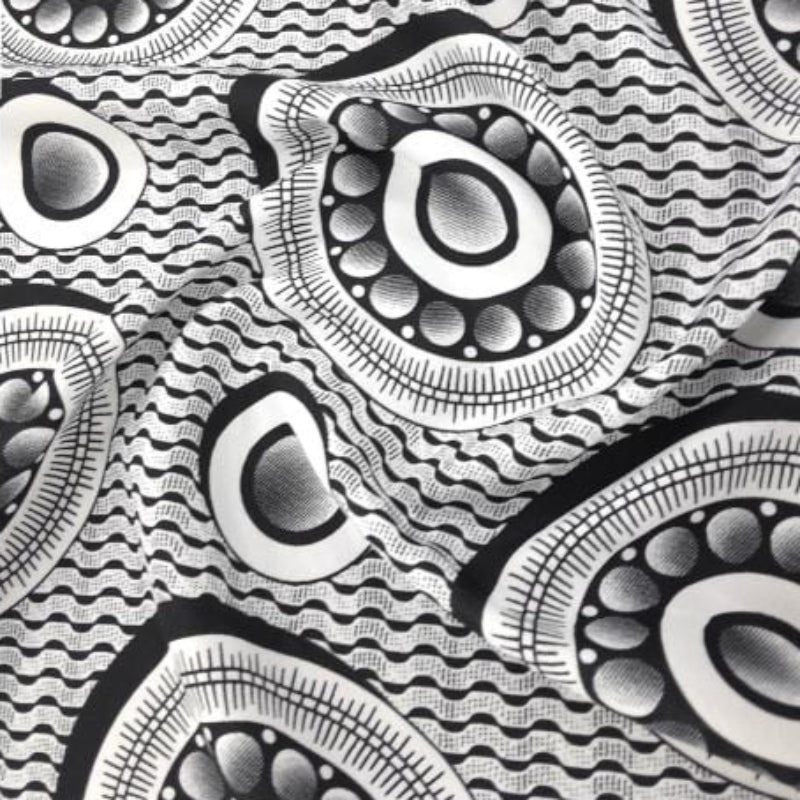 mazz Mini Matt Fabric Printed Mini Matt Design 8 MaXhosa Collection 140 cm (7821302693977)