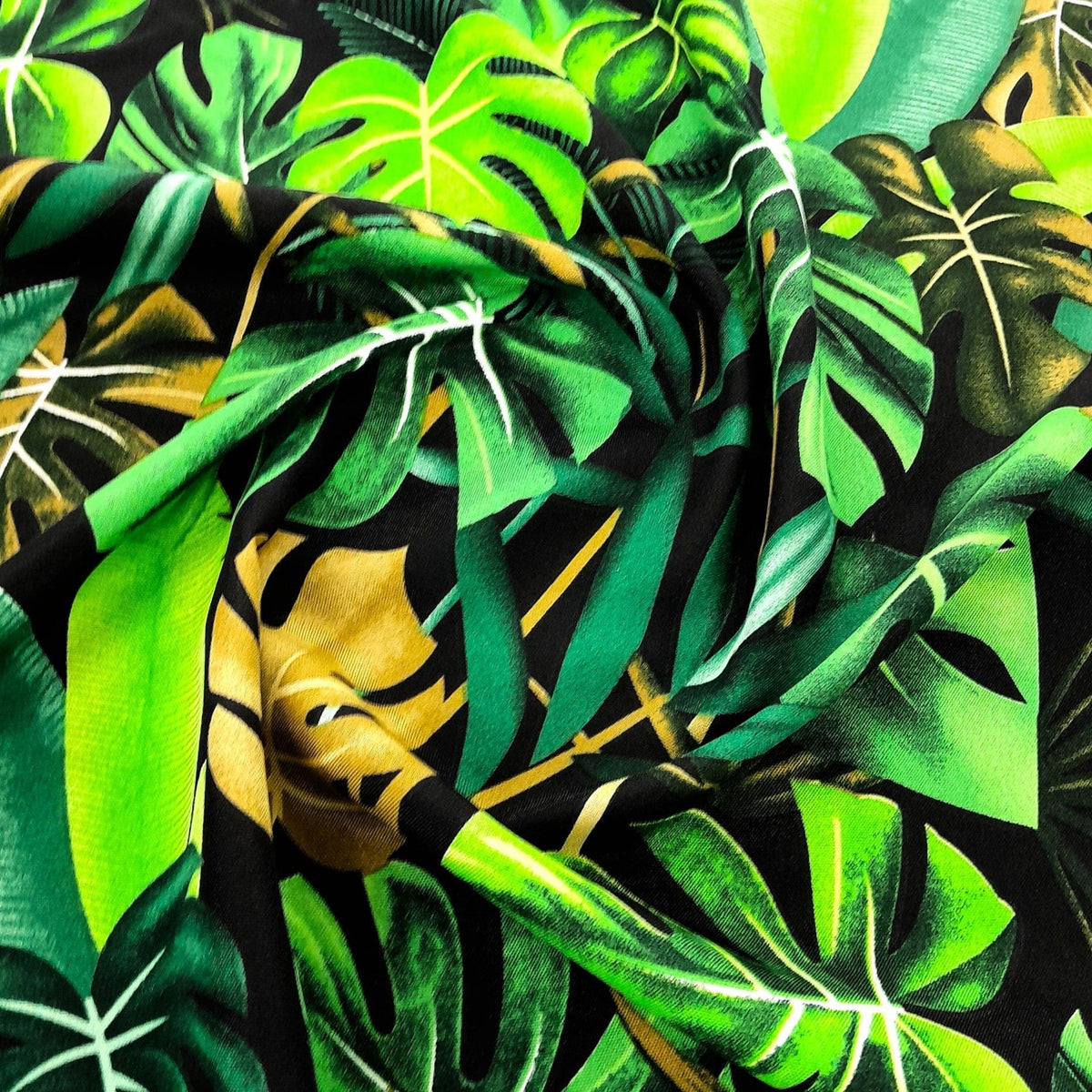 Mazztex Aadil Mini Matt Fabric Printed Mini Matt Tropical 140 cm