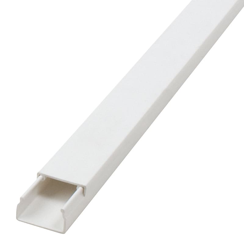 MCE PVC MCE Solid Wall PVC Trunking 16x16x2000mm