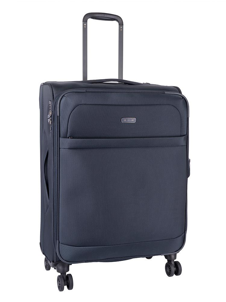 Cellini Microlite S Widebody Maxipack 4 Wheel Trolley Case - Ink Blue.