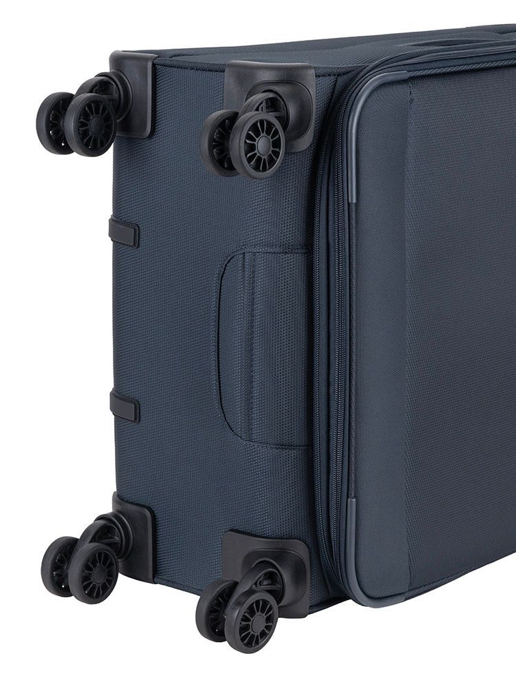 Cellini Microlite S Widebody Maxipack 4 Wheel Trolley Case - Ink Blue.