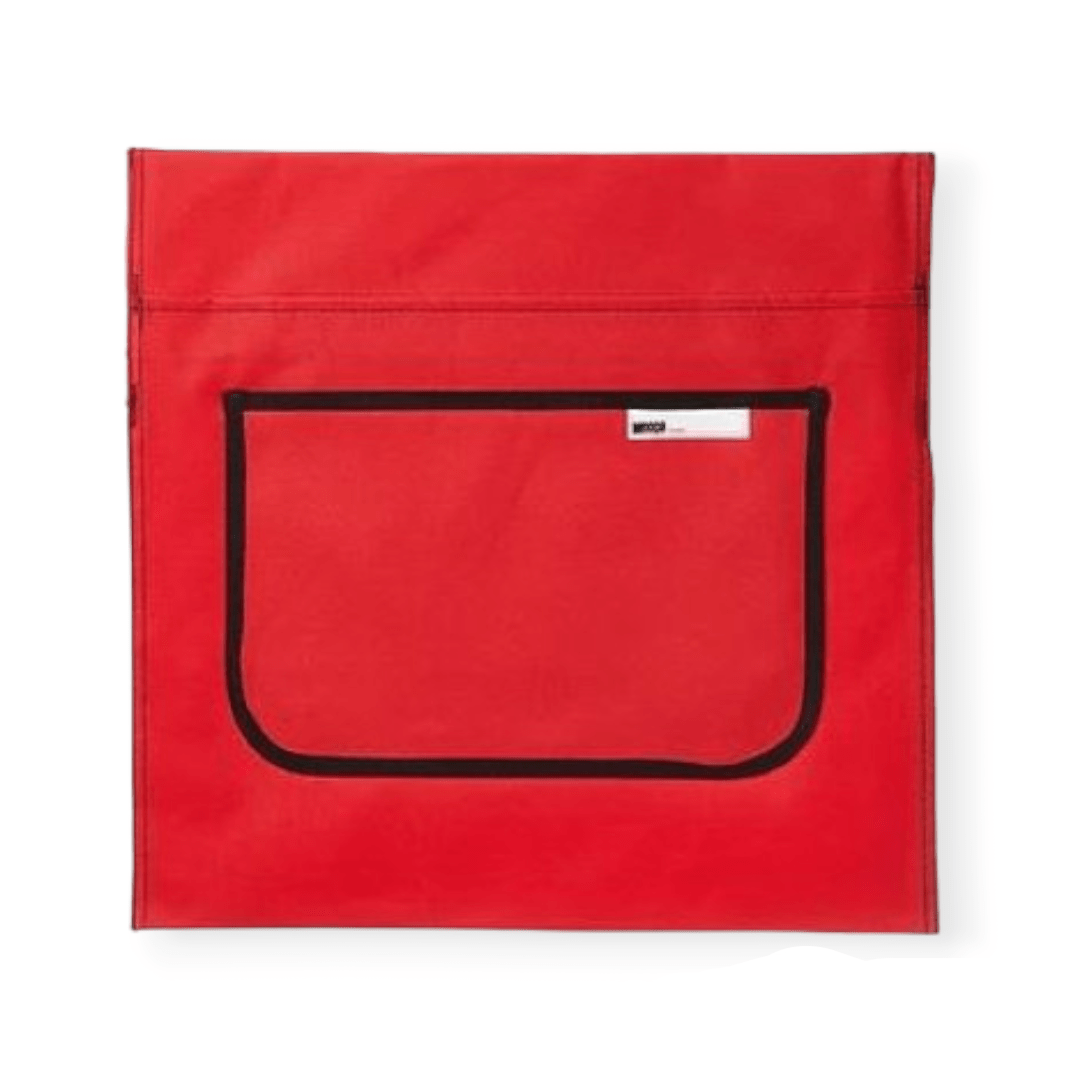 Meeco School Stationery Meeco Chair Bag Nylon 440mm Red (7335703150681)