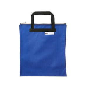 Meeco School Stationery Meeco Library Book Carry Bag 380mm X 290mm Blue (7335704559705)