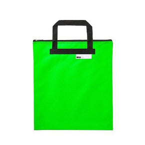Meeco School Stationery Meeco Library Book Carry Bag 380mm X 290mm Neon Green (7335703838809)