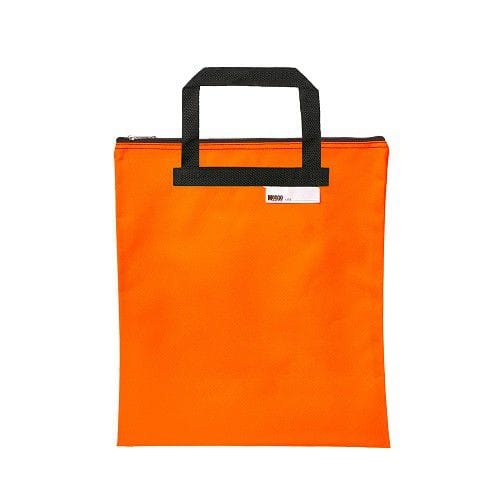 Meeco School Stationery Meeco Library Book Carry Bag 380mm X 290mm Orange (7335704002649)