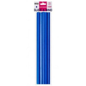 Meeco Tech & Office Meeco Slide Binder 10mm Blue - 10 Pack (7347265011801)