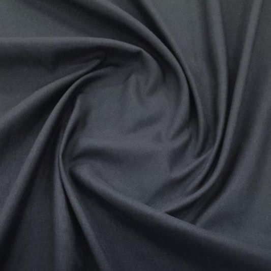 Meerab Sheeting Fabrics Black 100% Polyester Fabric Plain Collection 240 cm (7887941468249)