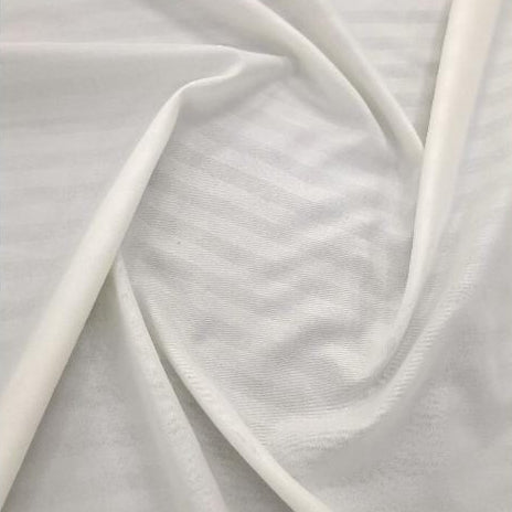 Meerab Sheeting Fabrics Cream 100% Polyester Fabric Stripe Collection 240 cm (7888008151129)