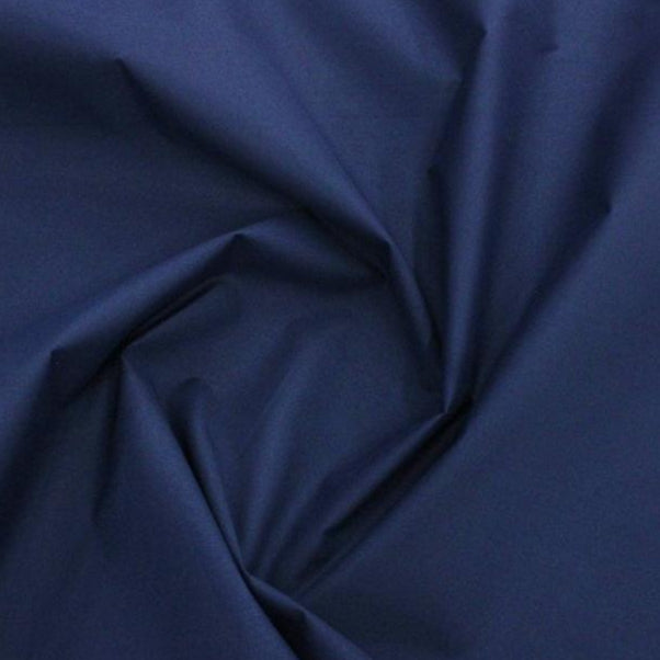 Meerab Sheeting Fabrics Navy Blue 100% Polyester Fabric Plain Collection 240 cm (7887941468249)