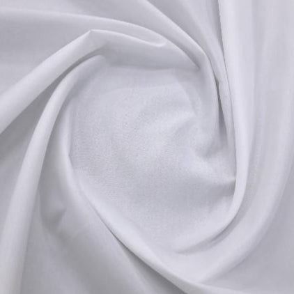 Meerab Sheeting Fabrics White 100% Polyester Fabric Plain Collection 240 cm (7887941468249)
