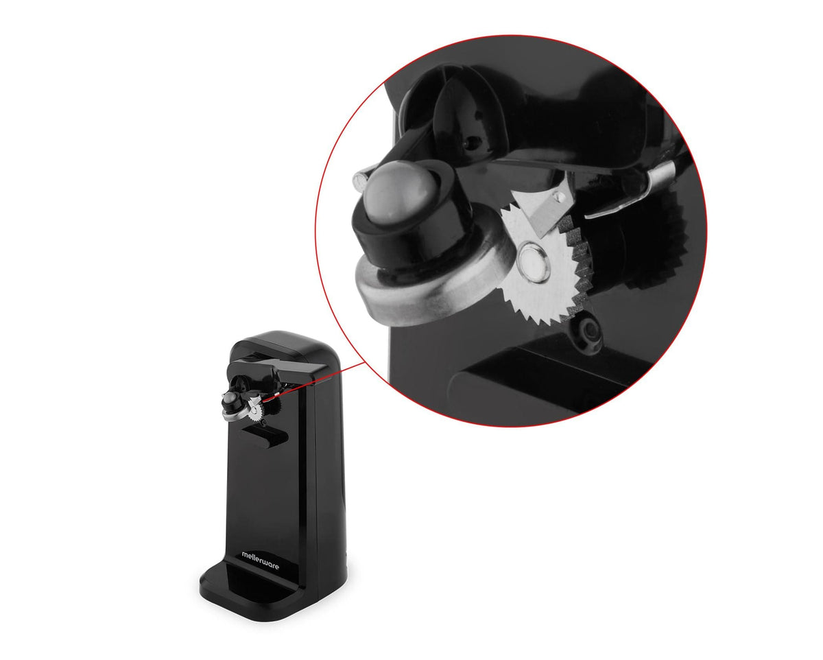 Mellerware CAN OPENER Mellerware Can Opener Plastic Black 50W Can Master 26050