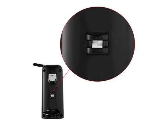 Mellerware CAN OPENER Mellerware Can Opener Plastic Black 50W Can Master 26050