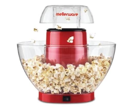 Mellerware HAND MIXER Mellerware 1200W Popcorn Maker Plastic Red 4.5 Litre "Pop & Go"