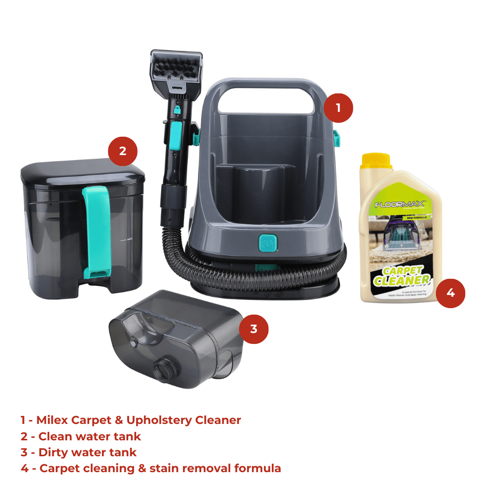 Mellerware HAND MIXER Milex Portable Carpet & Upholstrey Cleaner MCC002 (7308748914777)