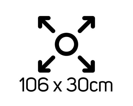 Mellerware Ironing Board Mellerware Essentials Wooden Top Ironing Board MELIB01