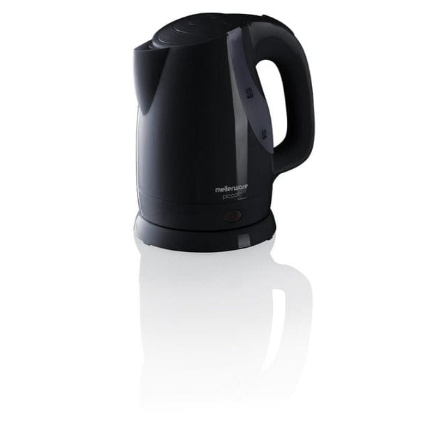 Mellerware KETTLE Mellerware Kettle 360 Degree Cordless Plastic Black 0.9L 1300W Piccolo 33011 (7456662814809)