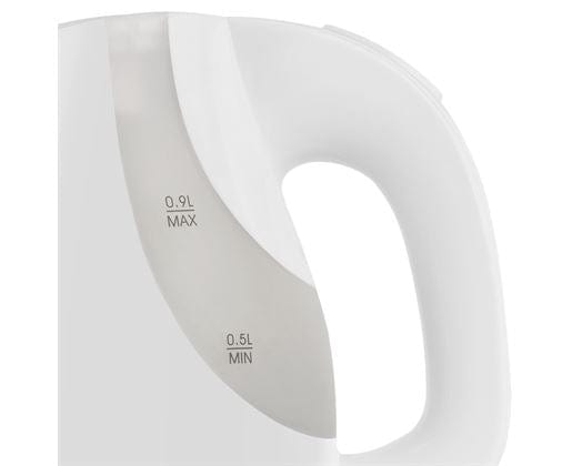 Mellerware KETTLE Mellerware Kettle 360 Degree Cordless Plastic White 0.9L 1300W Piccolo 33010 (7456660095065)