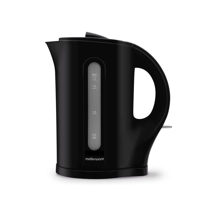 Mellerware KETTLE Mellerware Tugela 2200W Kettle Cordless Plastic Black 1.7L (7297986855001)