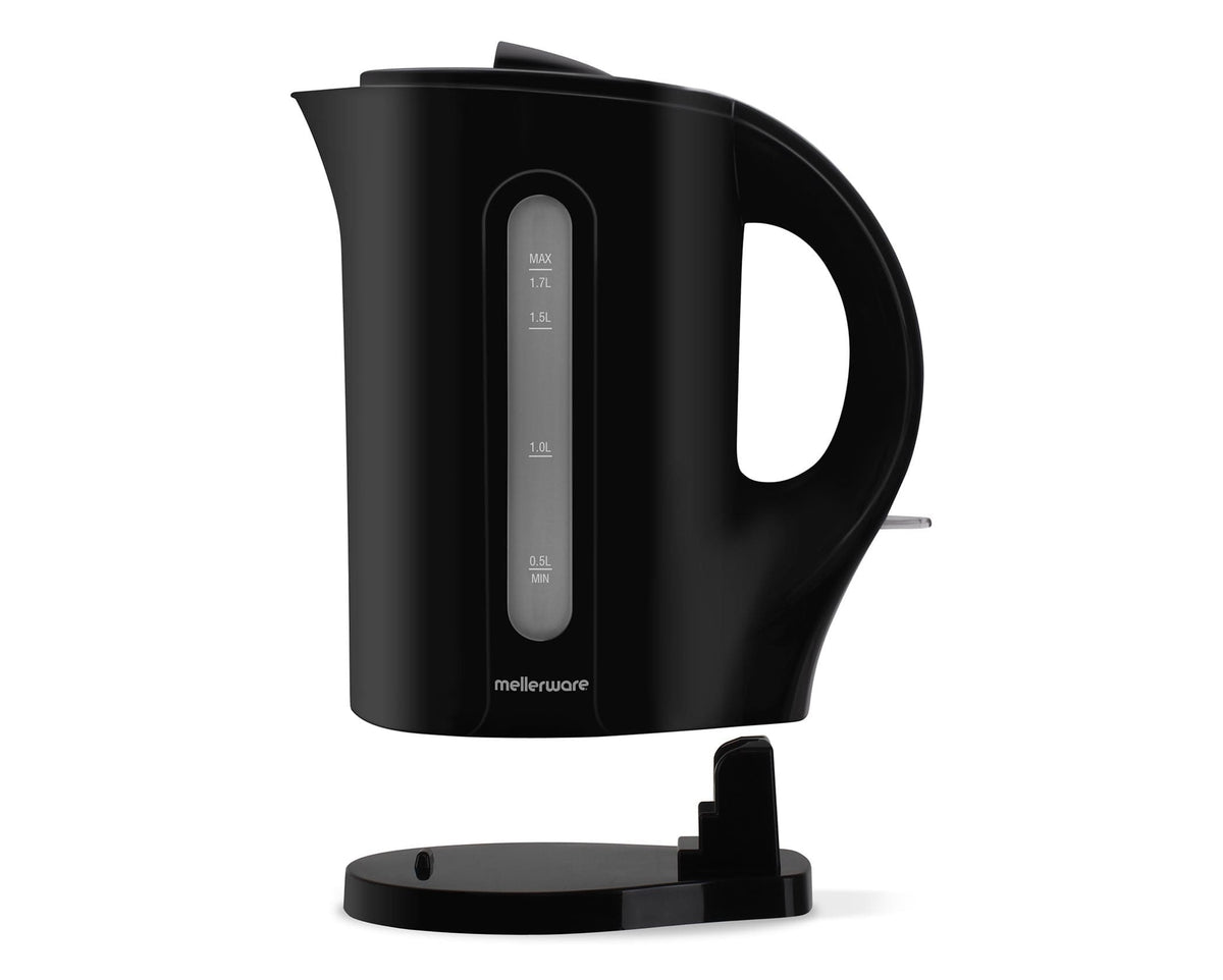 Mellerware KETTLE Mellerware Tugela 2200W Kettle Cordless Plastic Black 1.7L (7297986855001)