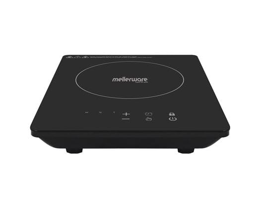 Mellerware POTS Mellerware 1800W  Pack 5 Piece Black Induction Cooker And Pot Set Capri (6782091395161)