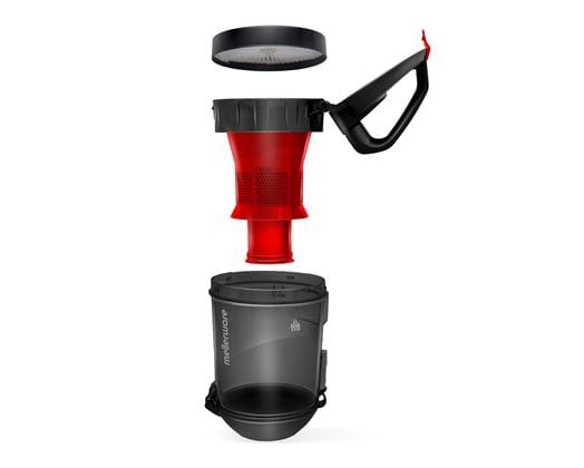 Mellerware Vacuum Cleaner Mellerware Vacuum Cleaner Bagless Cyclone Plastic Red 1.2L 1200W Innovac 31120A