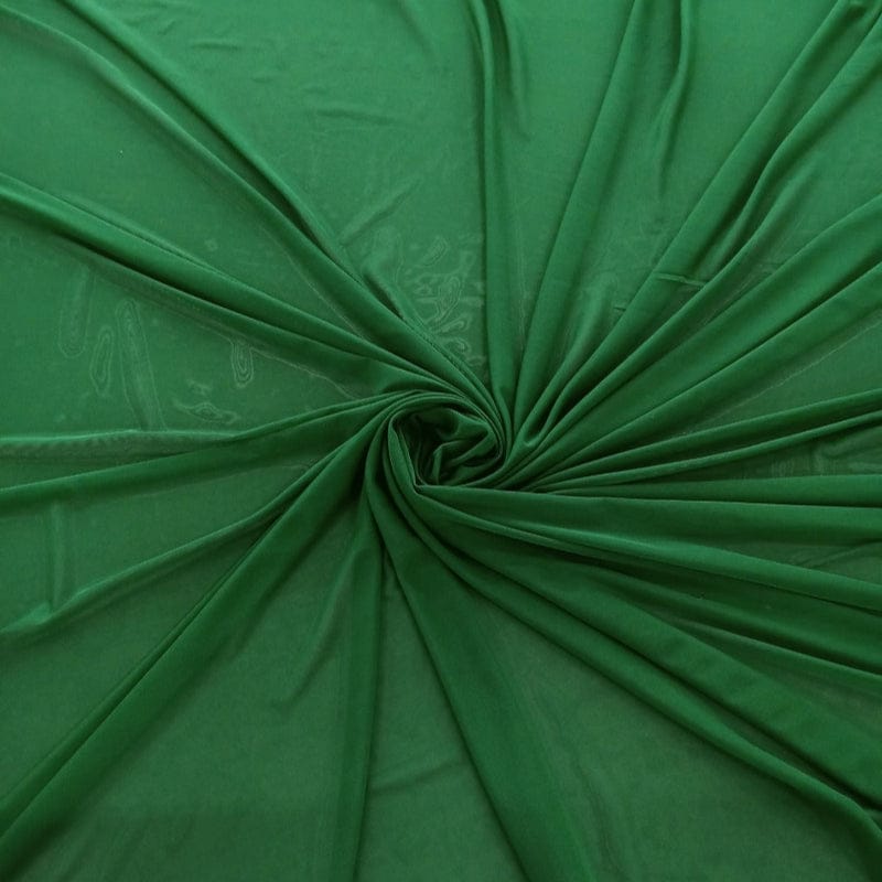 MESH Dress Fabrics Bottle Green Power Mesh Fabric 145cm